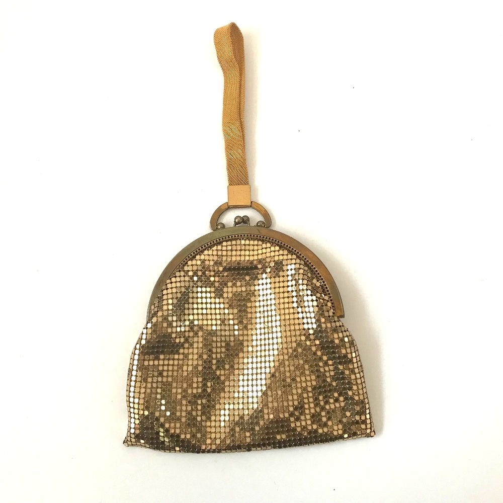 Vintage 1930s Gold Mesh Whiting & Davis Purse
